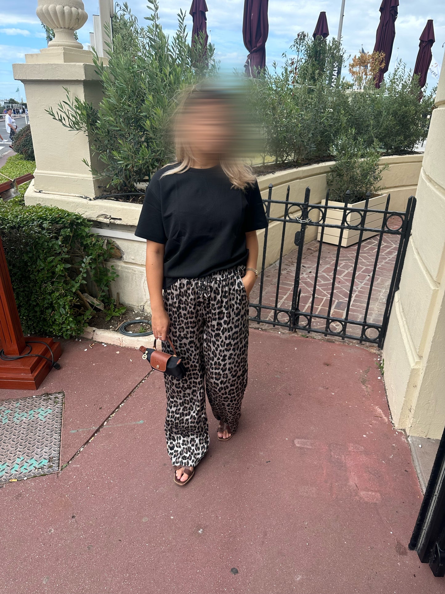 Pantalon léopard